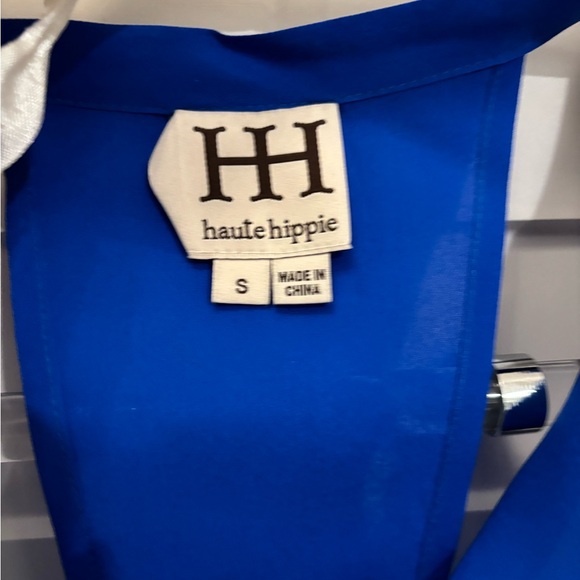 NWOT Haute Hippie Silk Top - Picture 3 of 5